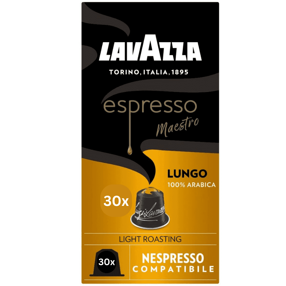 (30pcs)لافاتزا نسبرسو®إسبريسو مايسترو لونغو